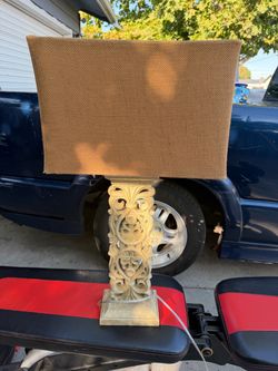 Tall table lamp