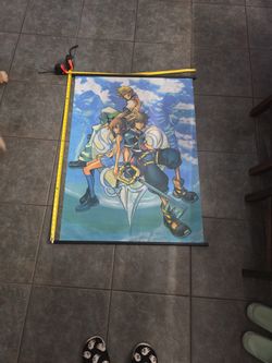 Kingdom Hearts Wall Scroll