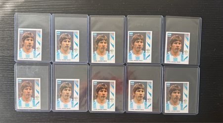 Lionel Messi 2006 Panini World Cup Stickers #185 Argentina Lot of 10