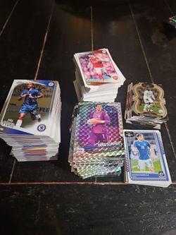 2025-26 Soccer Cards Topps Chrome Prizm Select Optic Lot