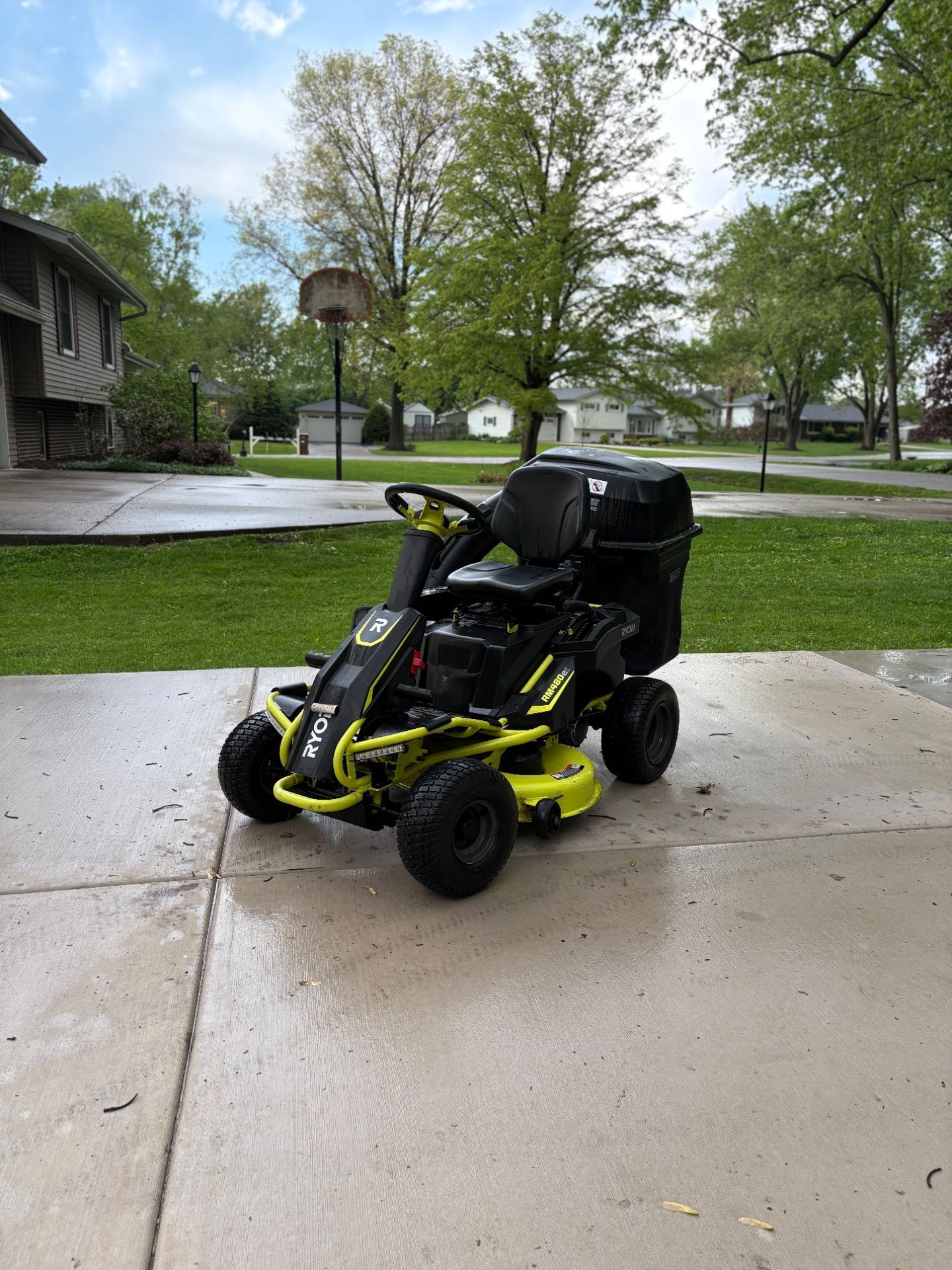 Ryobi Rm480ex lithium battery conversion