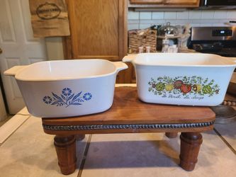 Vintage Corningware. 8 dollars Each. SMALL