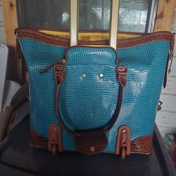 Samantha brown travel bag with wheels