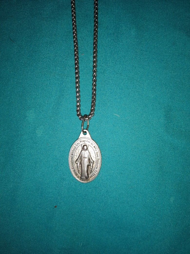 Virgin Mary Necklace