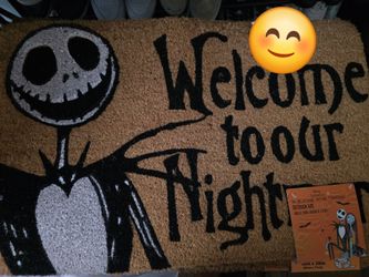 Jack Halloween Mat
