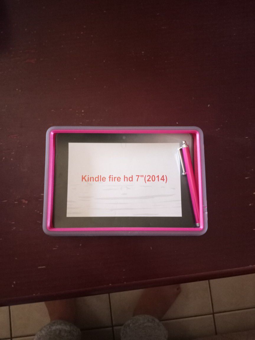 Two Kindle Fire HD