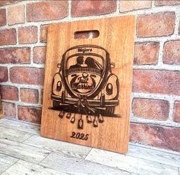 Custom Engraved Wedding Cutting Board / Anniversary Gift