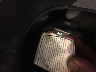 Bell motorcycle helmet