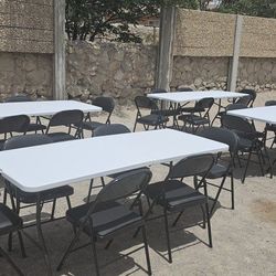 Renta De Mesas Y Sillas