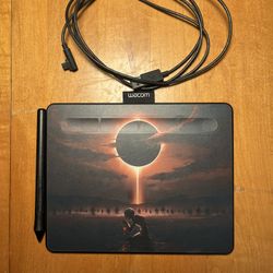 Wacom Intuos CTL-4100 Osu/Drawing Tablet with Berserk Eclipse Cover