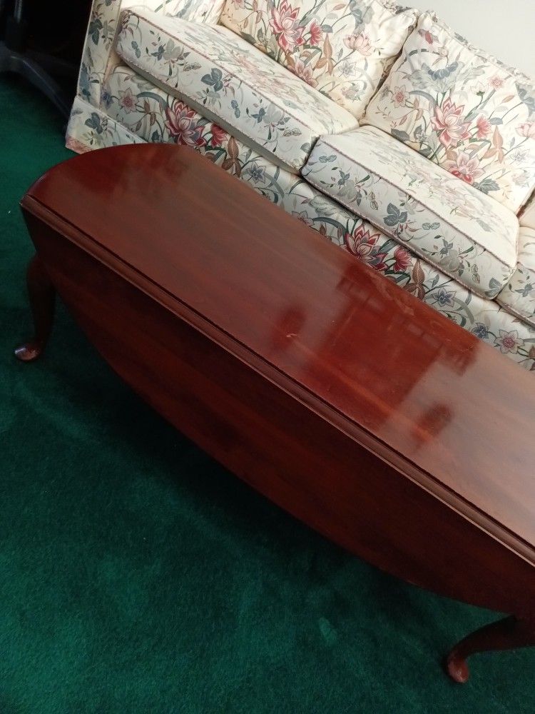 1920's Dropleaf  Coffee Table