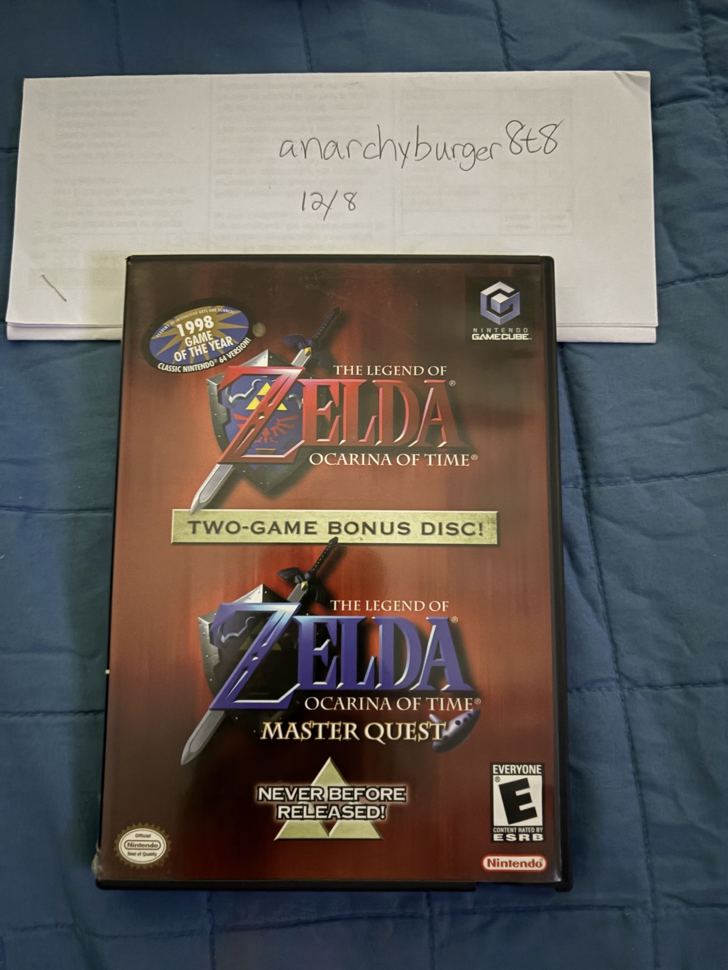 Legend of Zelda Master Quest Bundle GameCube