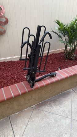 Bike rack towing