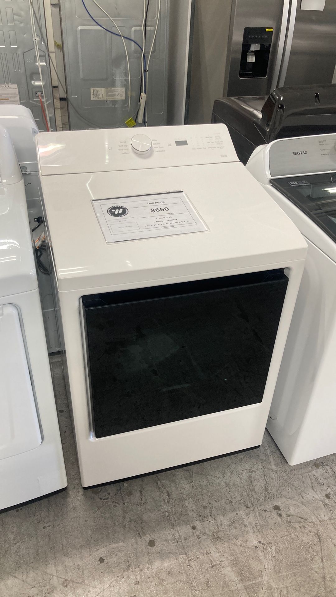 LG Gas dryer