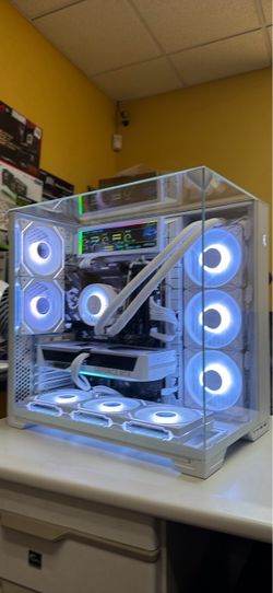 Custom Built White RGB Gaming PC