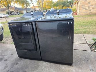 2024 samsung washer And Dryer Electric Set XL Size