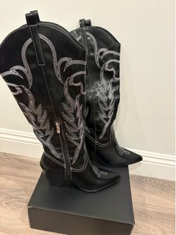 Fashion Nova Cowgirl Boots