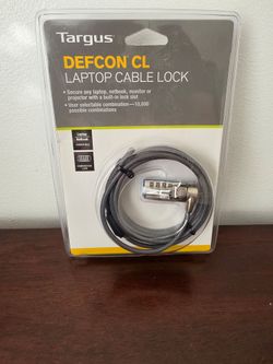 New Targus Defcon CL Laptop Cable 🔐