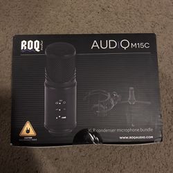 ROQ Audio Condenser Microphone (M15C-B)