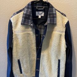 Sun + Stone Men’s Denim And Sherpa