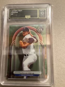 2024 Topps Tribute #40 Nolan Ryan Gen Mint 10