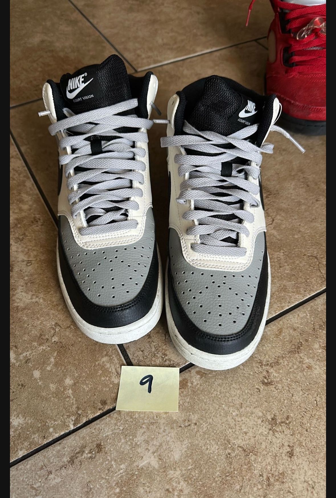 Men Size 9 Nike Shoes , Nike Air Force 1 Mid “Split Swoosh