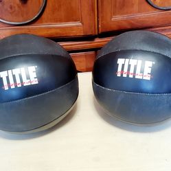2 Weighted Exercise Balls in Great Condition