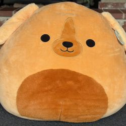 24” ORIGINAL FINLEY THE DIG SQUISHMALLOW PLUSH TOY!! WITH ORIGINAL TAGS!