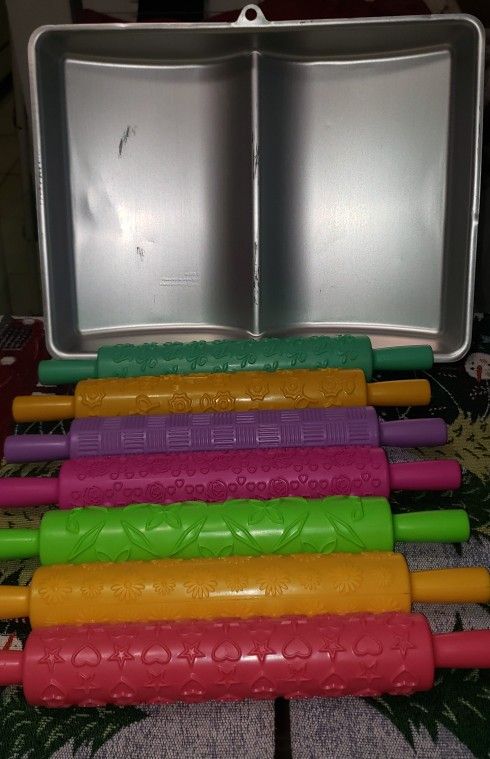 Molde De Cake Y Rodillos