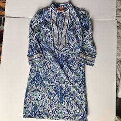 TORY BURCH  ,TUNIC DRESS  SIZE 0