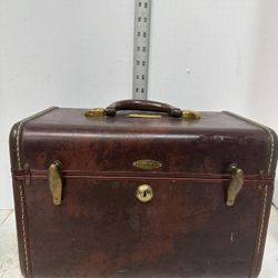 Vintage Samsonite Hardcase Overnight Case There are some minor scuffs #P