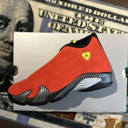 Jordan 14 Ferrari Size 7.5