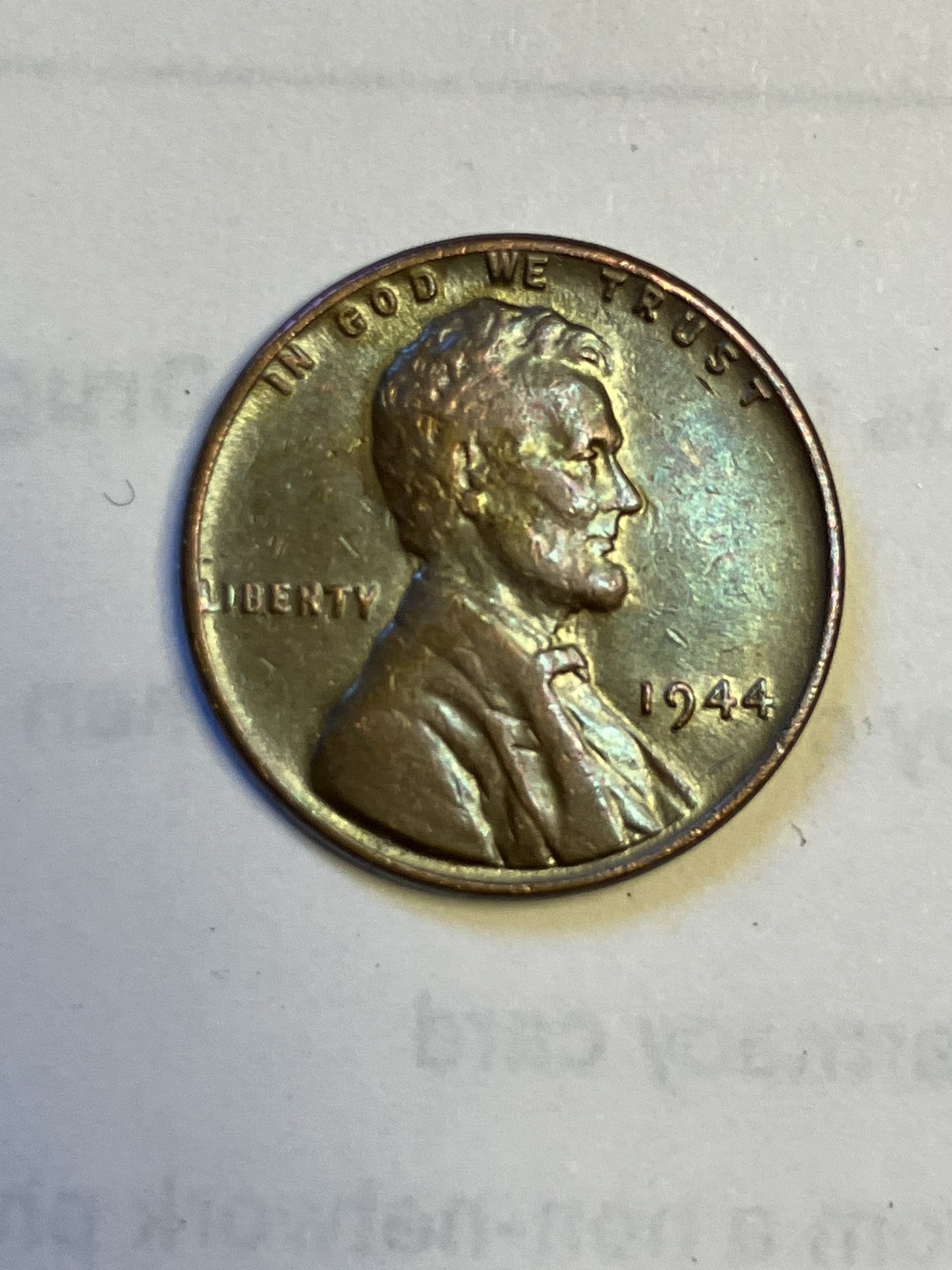 1945 Wheat Lincoln Penny