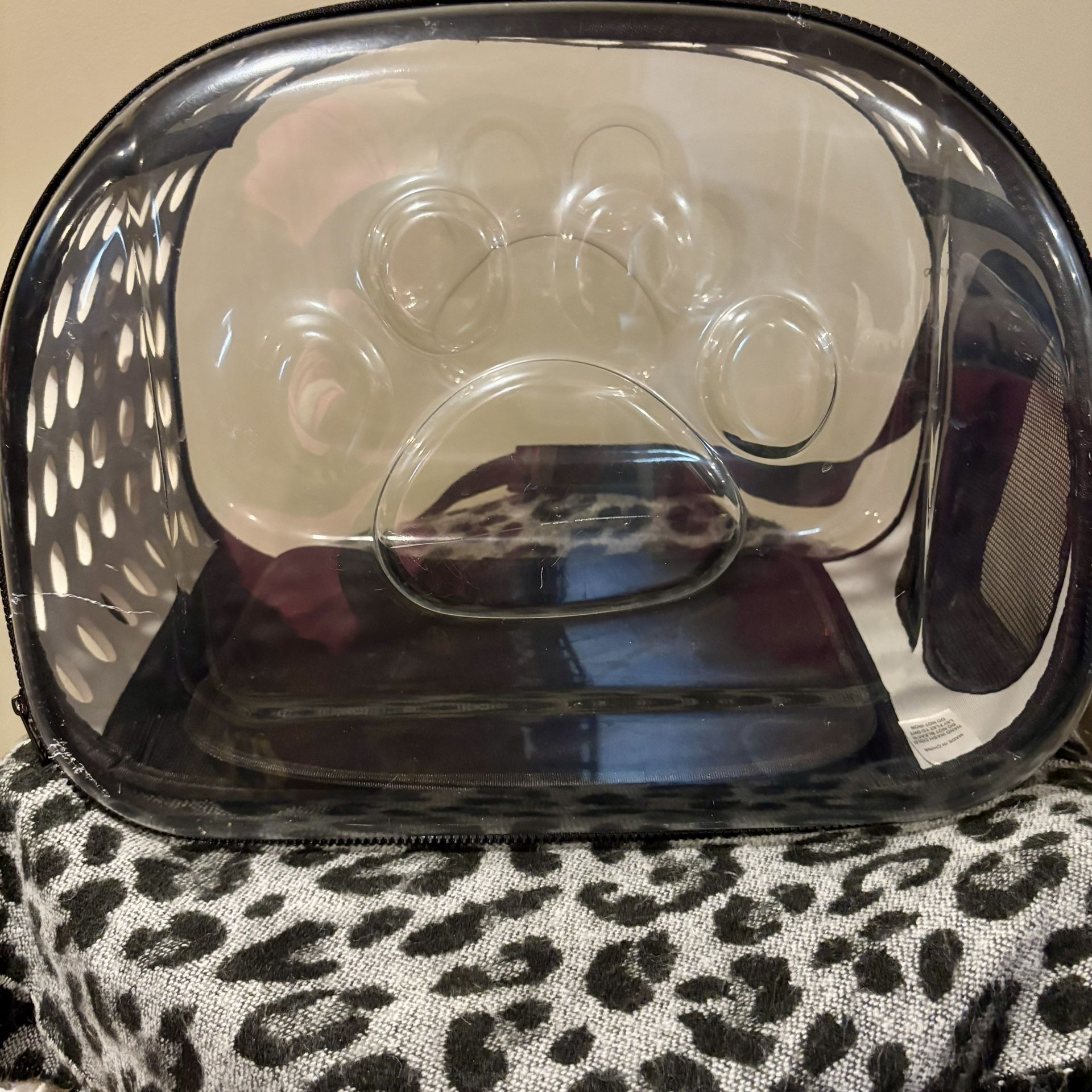 ✨Super Cute Transparent Pet Carrier Bag✨
