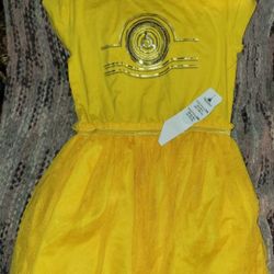 Halloween Costume Youth Kids Girls Disney Star Wars C-3PO Dress - NEW WITH TAGS - Size Large 53 -59 In Weight 68 - 87 Lbs 