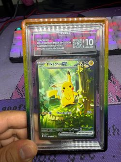 Pikachu Ex ascended hero’s