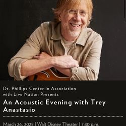 Trey Anastasio - Aisle Seats - 3/26 