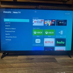 28 inch Phillips Roku Smart TV NEED GONE