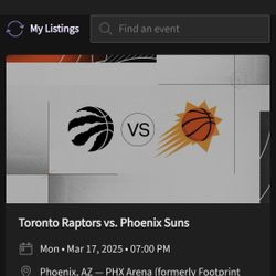 Phoenix Suns Vs Toronto Raptors