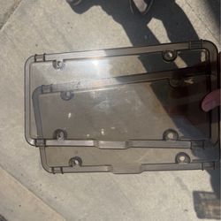 License plate cover