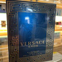 Designer Versace Eros EDP 6.7 Oz Cologne For Men / Perfume Para Hombre