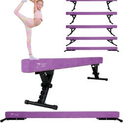 8 ft Adjustabke Gymnastics Beam by Kangaroo Hopper 