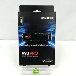 New Samsung 2280mm 990 Pro 2TB PCle 4.0 NVMe M.2 SSD SSD MZ-V9P2T0