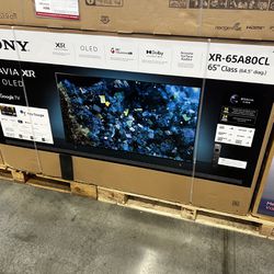 65 INCH SONY BRAVIA A90CL SMART 4k TVS AI THIN Q OPEN BOX 