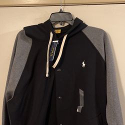 NWT Ralph Lauren Polo Hoodie Large. No Deliveries