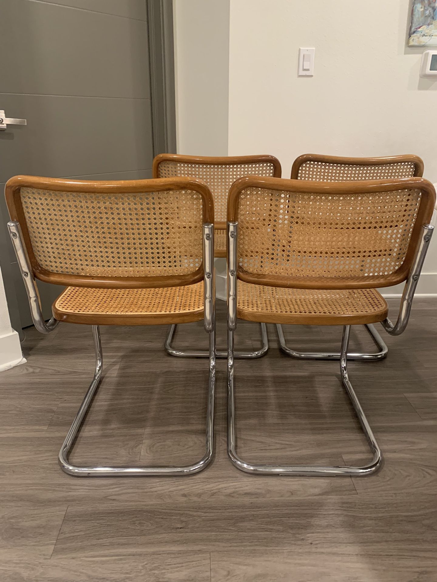 4 Vintage Cesca chairs 1960’s