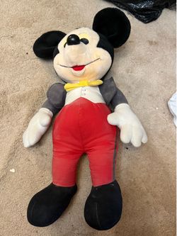 28 inch vintage Mickey plush