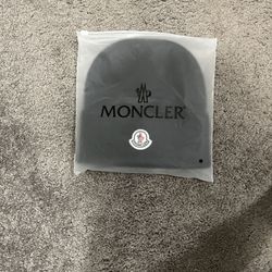 Black Moncler Beanie