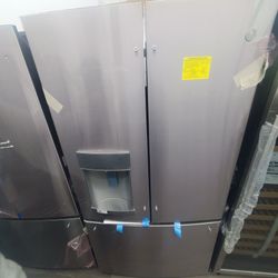 french door fridge  36 inches  counterdepth  warranty..