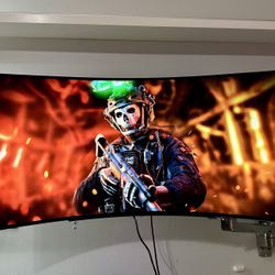 LG 45” OLED 240 Hz Curved Monitor